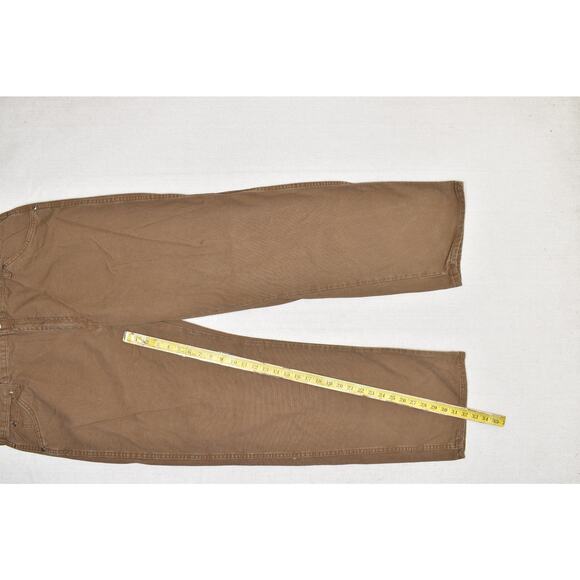 Dickies Men's Carpenter Work Pants Tan Duck Canvas Size 42x30 - Picture 3 of 8
